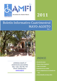 Boletín informativo cuatrimestral mayo-agosto 2011