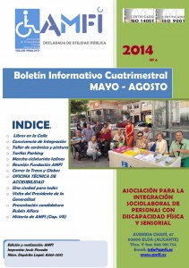 Boletín informativo cuatrimestral Mayo-Agosto 2014