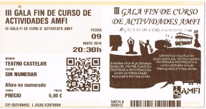 III Gala Fin de Curso de Actividades AMFI