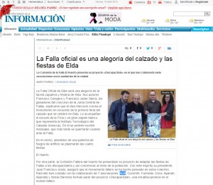 diarioinformacion.com 24 de abril de 2015 La Comisión de la Falla El Huerto presenta su proyecto «Discapacítate» en el que han colaborado siete asociaciones socio-sanitarias de la ciudad