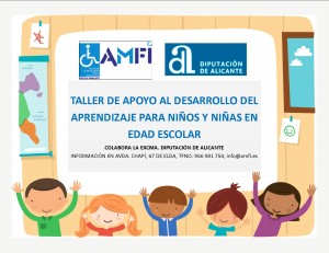 Taller de Apoyo al Desarrollo del Aprendizaje para niños y niñas en edad escolar. En colaboración de la Excma. Diputación de Alicante