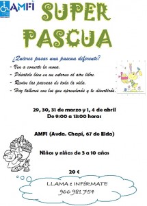 ESCUELA DE PASCUA EN AMFI, no te quedes sin tu plaza-