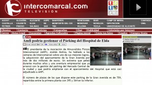 intercomarcal.com 15 de julio de 2016 Amfi podría gestionar el Párking del Hospital de Elda