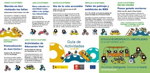 Semana Europea de la Movilidad, del 16 al 22 de septiembre 2016