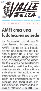 AMFI crea una ludoteca en su sede