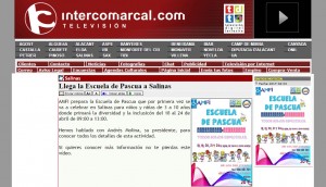 intercomarcal.com 3 de abril de 2017 Llega la Escuela de Pascua a Salinas