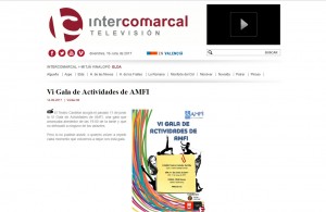 VI Gala de Actividades de AMFI