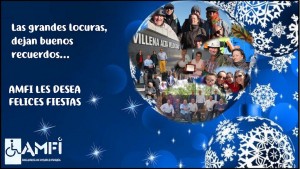 AMFI les desea FELICES FIESTAS!!!